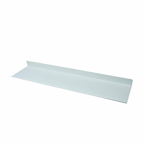 Image of Spillbox Metal Floating Shelf | Wall Mounted | Invisible Mounting | Decorative | Living Room & Kitchen Organizer | Stand & Holder for Wi-fi Camera | Multipurpose (White, Large)