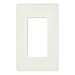 Lutron SC-1-BI Claro Single-Gang Wallplate, Biscuit