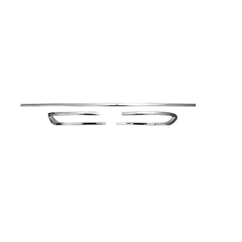 Garniture pare-chocs arrière pour BMW Série 5 F10 2014-2016 lèvre de protection look refit 3 pièces
