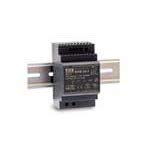 Mean Well HDR-60-24 Power Supply, AC-DC, Ultra Slim Step Shape DIN Rail, 60W 24V 2.5A, 85-264VAC in, Industrial, Pass LPS, Class II Isolation.