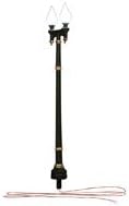 Just Plug Woodland Scenics O Scale Street Lights Double Lamp Post