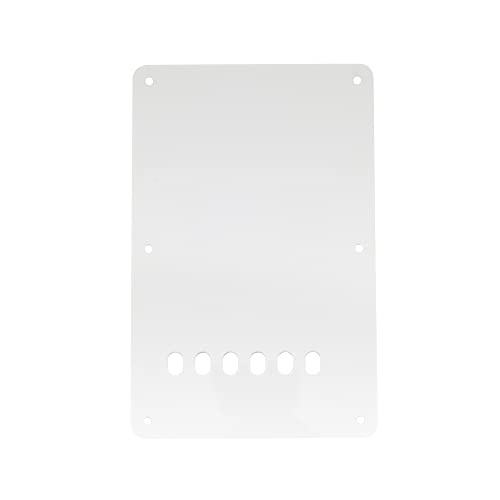 Musiclily 6 Hole ST Back Plate Tremolo Cavity Cover for China Squier Electric Guitar 4Ply Tortoise Shell - Image 4