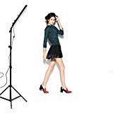 GSKAIWEN Photography Studio LED Lighting Kit Adjustable Light with Stand Tripod Photographic Video Fill Light Makeup Lighting Professional(Single Light+Light Rack)