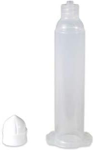 Nordson EFD 7012114 Syringe Barrels with White Pistons, 10cc, 30/Box