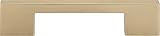 Atlas Homewares A867-CM Successi Collection 5-1/16 Inch Thin Square Pull, Champagne