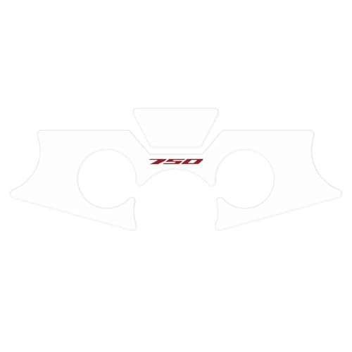 Autocollant 3D Hornet 750 protection carbone haut de gamme pour té de fourche CB750 2023 2024