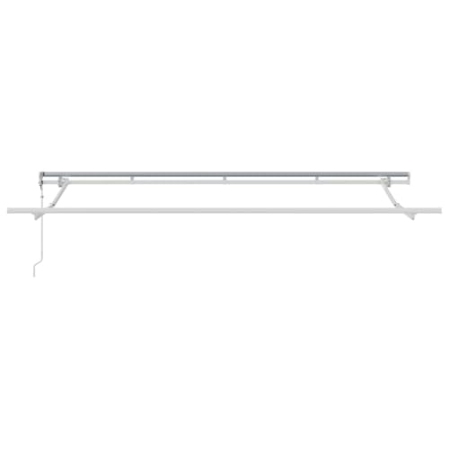 Store rétractable 350x200 anthracite en alu pour terrasse - 7