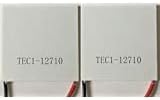 2 pcs TEC1-12710 Thermoelectric Peltier Cooler 12V 100W 154Wmax