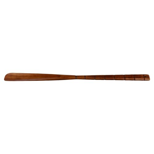 Ciieeo Calzador para Zapatos de Madera Maciza Mango Largo 54 CM Uso Práctico en Hogar y Viajes para Adultos Dolor Lumbar y Problemas de Rodillas