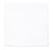 100% White Cotton Pocket Square - 13"