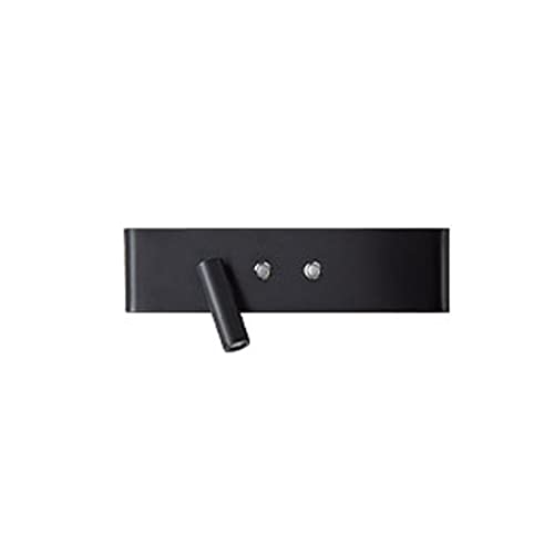 Applique Murale Moderne LED de Lecture 22W Luminaire Blanc Chaud avec Interrupteur
