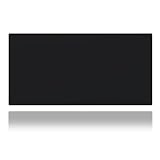 Giga Size Gaming Mouse Pad - Anti Slip Rubber Base - Stitched Edges - Large Desk Mat - 60' x 30' x 0.16' (Giga, All Black/No Logo)
