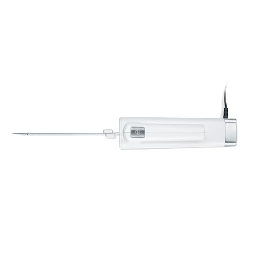 GRAEF. Coltello elettrico EK501EU, bianco, riponibile in verticale, protezione per le dita, lame in acciaio inox lavabili in lavastoviglie - immagine 4