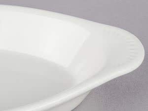 Restaurant China, Stoneware Ivory(America White)15oz Rarebit Dish, Case of 12