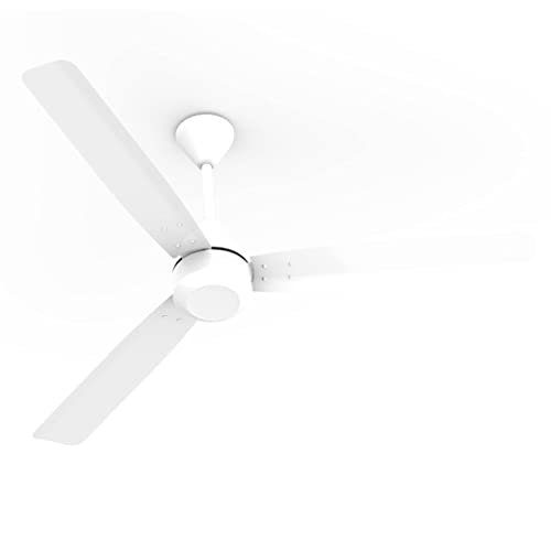 Image of Crompton Energion Cromair 1200mm (48 inch) High Speed 5S 28W Energy Efficient BLDC Regulator Compatible Ceiling Fan (Opal White), (5 Years Warranty)
