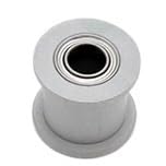 1pcs HTD3M Idler Timing Pulley 3M 15T 20T 24T 30T 40T 15Teeth 20Teeth 24teeth 30teeth 40teeth Bearing No Tooth HTD(Bore 10mm,30T-with Teeth,Belt Width 6mm)