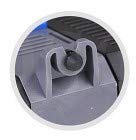 Pondlife Teichpumpe CTP-3800 SuperECO, regelbare Tauchpumpe/Filterpumpe, 3600 l/h, 20 W, H-Max 2,8 m, 10 m Kabel, Partikel bis 6 mm, Schlauchadapter 19/25/32 mm, für Teich, Aquarium & Bachlauf