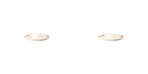 Rosenthal 2 x Eierbecher mit Ablage - BRILLANCE BONE CHINA FLEURS SAUVAGES - 10530-405101-15525 – Bild 3