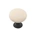 Emtek Products 86074-SS Madison Cabinet Knob w/ Steel Base