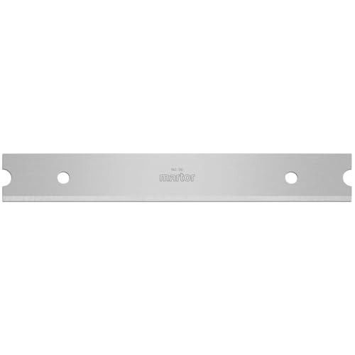 MARTOR 10 x SCHABERKLINGE, Ersatzklingen Schaber, 99,5 mm Lang, Scharf, 1-fach Nutzbar, Stahl, NR. 96