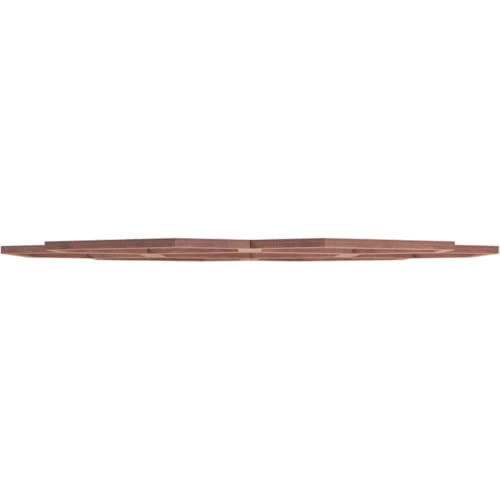 Image of Ekena Millwork 16 inchOD x 5 5 /8 inchID x 3 /8 inchT Florin Wood Fretwork Pierced Ceiling Medallion, Wood (Paint Grade)