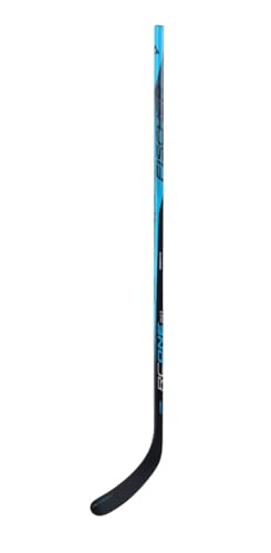 Fischer RC ONE IS1 Composite Hockey Stick - Junior | 40 Flex, P92 Curve, 52' Length | Blue/Black (Left)