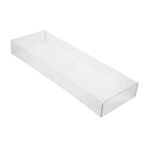 Cache poussière acrylique transparent pour clavier robuste et lavable