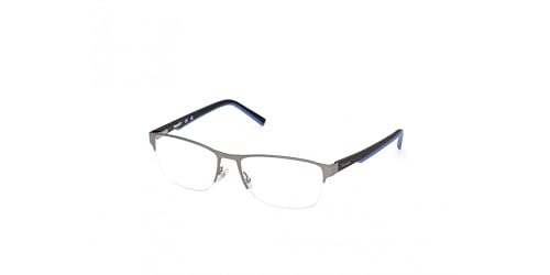 Gafas graduadas Timberland TB50109 gris oscuro mate tamaño cincuenta y siete para hombres