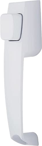 Wright Products - Tie Down Push Button Door Latch for Screen and Storm Doors, White