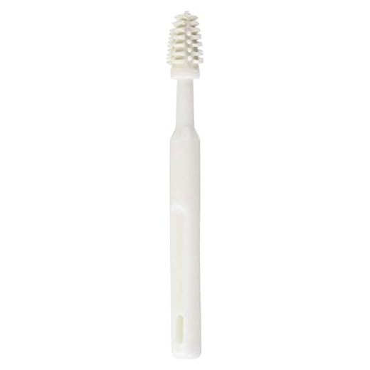 Sammons Preston Rubber Massage Brush, Pack of 3 Toothbrushes for Sensitive Teeth, Toothbrush with Stimulator for Gum Desensitization & Stimulation, Therapy Brushes for Oral Tissues, Gums, & Pilates