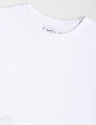 Calvin Klein Men's Smooth Cotton Solid Crewneck T-Shirt2