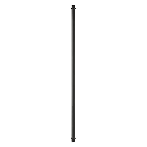 Image of WAC Lighting H-L-J 120V Track 72in Field Cuttable Suspension Rod Extension Used with WAC SK Extension Kit (Sold Separately) for Track Systems in Black