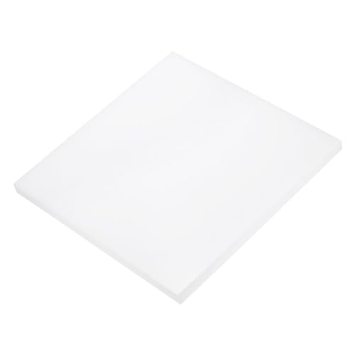 Image of DMiotech 10 x 10 x 1 /2 Inch Plastic UHMW Sheets, Ultra High Molecular Weight Polyethylene, Opaque White Polyethylene Board for Automotive, Chemical, Manufacturing, DIY Home Kitchen