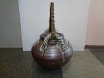 【送料込み】特大サイズ　壺　骨董品　陶器　置物 Amazon.co.jp: 超巨大 急須 信楽焼？ 陶器 骨董品 置物