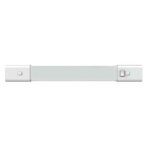 Image of GE LED HD+ Undercabinet Light Fixture, Linkable Integrated Slim Profile Fixture for Kitchens, Daylight Color, Plug-in, 12in (1 Pack)