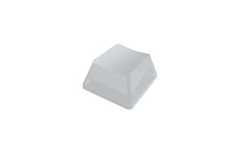 Phantom Kit di upgrade dei tasti - Esclusivi tasti stealth con lati traslucidi che risplendono con l'illuminazione Chroma RGB, US- & UK-Layout, Bianco - Tastiera gaming - Immagine 3