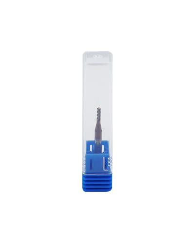 Image of 1 /16 inch Carbide Ball Nose End Mills, TISIN Coated, 4 Flute, End Mill Bits for Alloy Steels and Hardened Steels, 1 /8 inch Shank Diameter- 5pcs