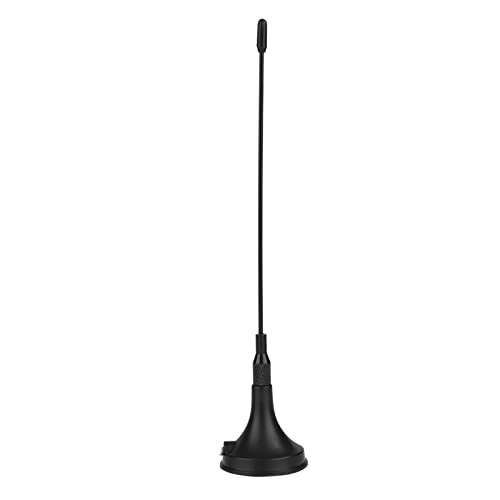 Aumotop Antena de TV Dual Vertical HD para Interiores de Europa y América, Recepción Señal Ideal para ATSC/-t -2/ISDB, Alcance 50 Millas, Diseño Profesional, Antena Extensible