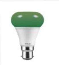 Havells Rojo 7W LED B22 Green Bulb|Energy Efficient|Frosted Diffuser|Non Dimmable |Shatter Resistant|Upto 4KV Surge Protection|Made in India|Pack of 1