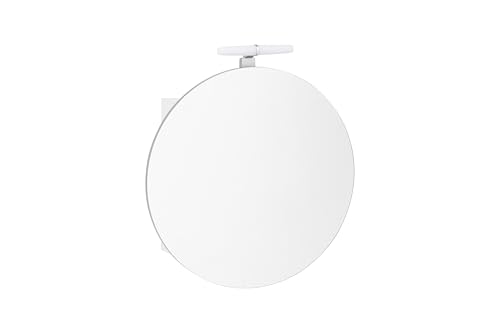 Schildmeyer Bjarne Spiegelschrank 701975, weiß matt, rund