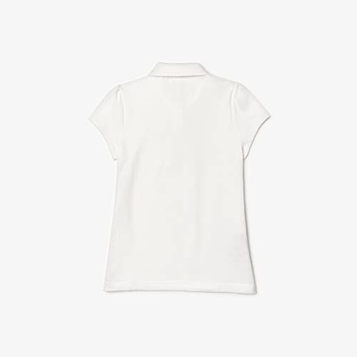 Image of Lacoste Girl's Solid Regular Fit Polos