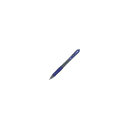 Bolígrafo Pilot G2 tinta gel azul retractil 12 unidades miniatura 5