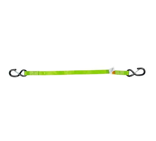 Trailer Door Limit Strap 32 Inch Long 800 lbs WLL Safety Green Webbing for Opening Swing Doors