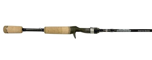 Dobyns Rods Sierra Ultra Finesse Casting / 6'9" / 1 PC / 2-8 LB LINE Weight / 1/16-5/16 OZ Lure Weight/Light Fast ACT/Cork-Split Handle