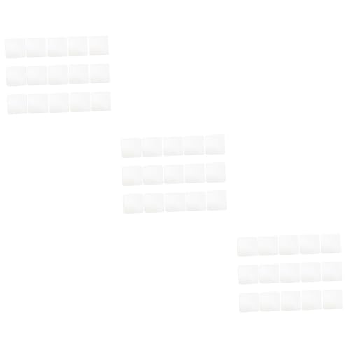 PRETYZOOM 45 Piezas Alfombra Pegatinas De Piso Nano Alfombra del Piso Pegatina Que No Deja Marcas Alfombras Antideslizantes Pinza De Área Gel Esponja De Dos Lados