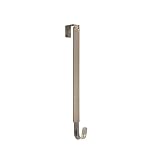 Sattiyrch Wreath Hanger,Adjustable Metal Over Door Hook from 15-25 Inch,Holds up to 20 lbs (Bronze,
