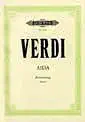 Aida By Giuseppe Verdi. For Voice, Piano. Opera. Vocal Score. German/italian. book cover