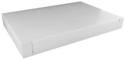 Dacotah Paper 1 Piece Sheet Cake Box, 19 x 14 x 4, White