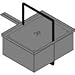 1414N4PHSSI, Stainless Steel Bracket Mount Junction Box