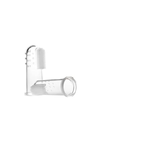 Didiseaon Finger Toothbrush for Baby 2pcs Oral Massager Gentle Teething Brush Newborn to Child